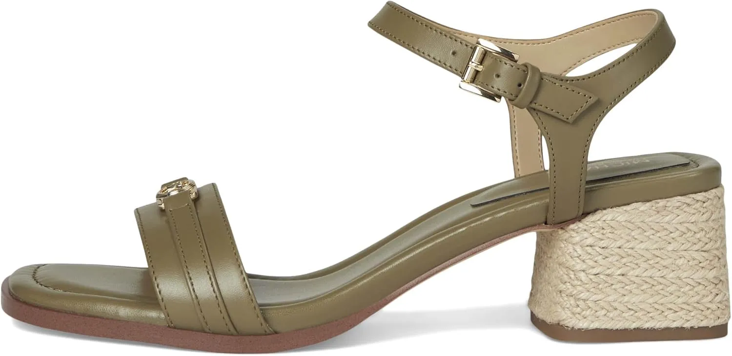 Michael Kors Women's Mandy Mid Sandal Heeled