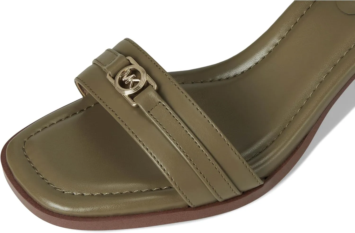 Michael Kors Women's Mandy Mid Sandal Heeled