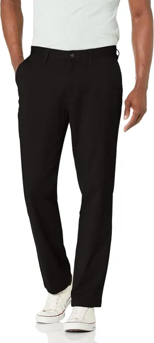 Nautica Men's Classic Fit Flat Front Stretch Solid Chino Deck Pant