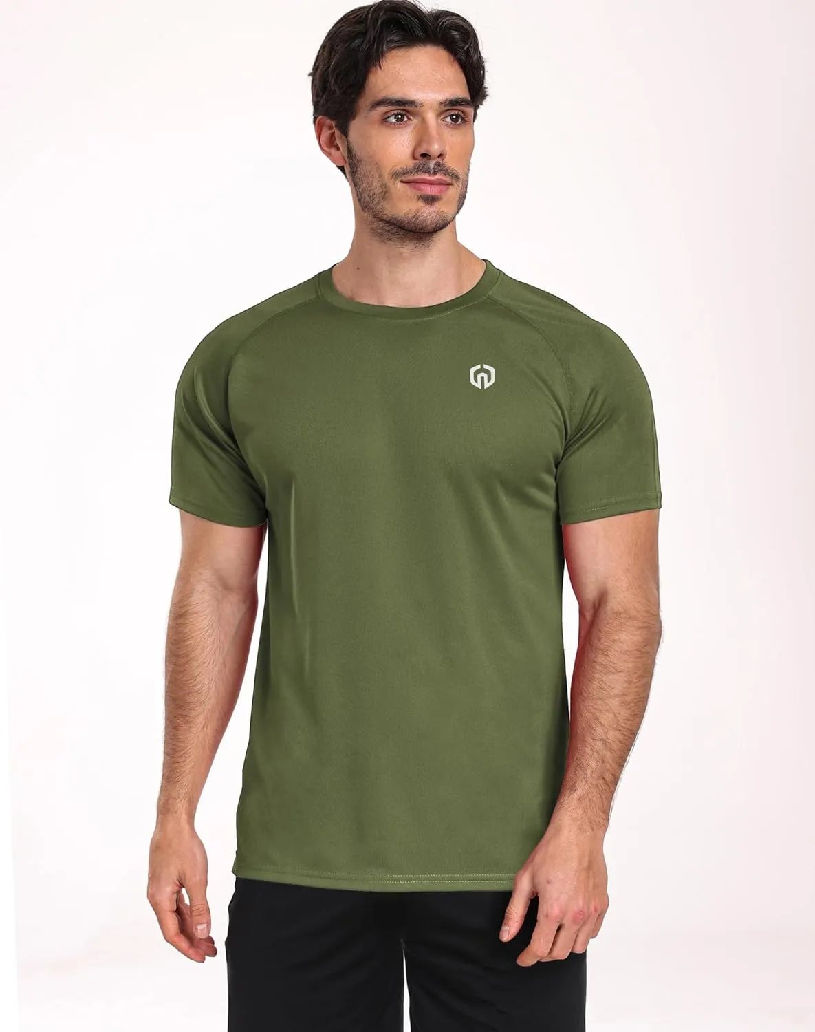 NELEUS Men's Dry Fit Athletic Running Shirt
