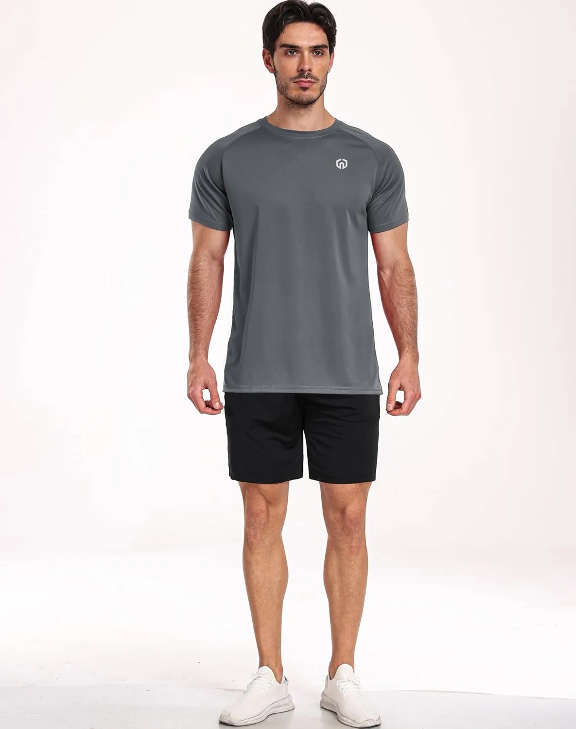 NELEUS Men's Dry Fit Athletic Running Shirt