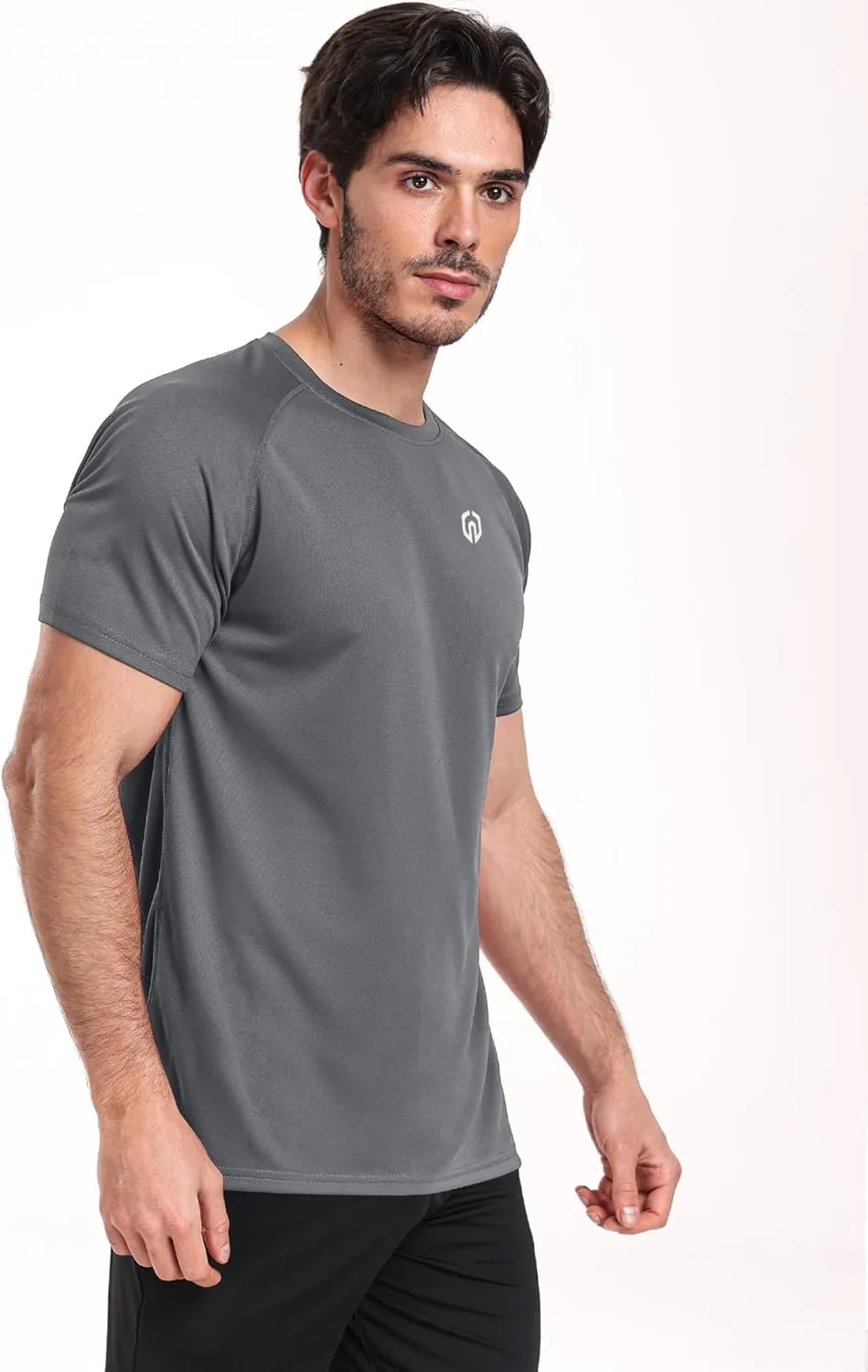 NELEUS Men's Dry Fit Athletic Running Shirt