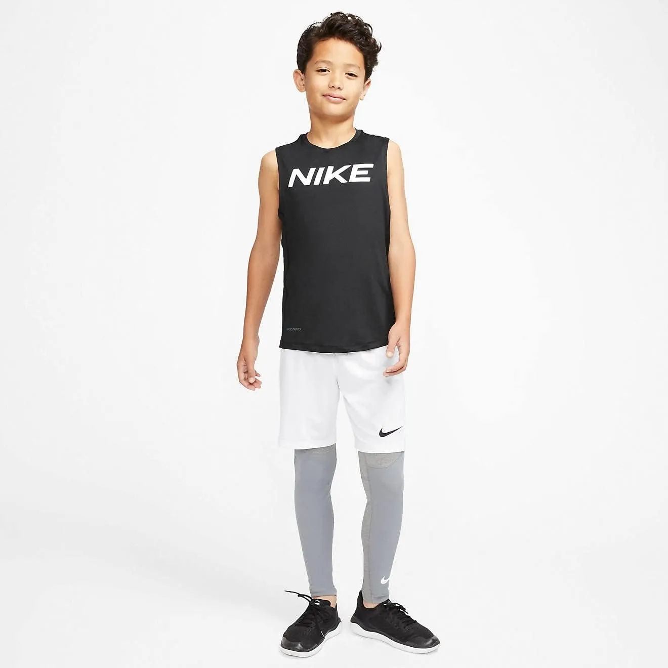 Nike boys Pro 3/4 Tights (Little Kids/Big Kids)