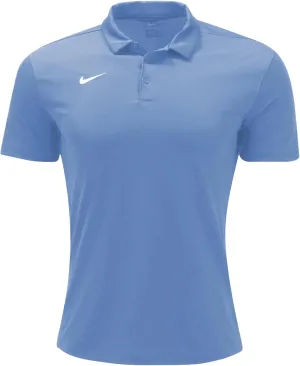 Nike Mens Dri-FIT Short Sleeve Polo Shirt Sky Blue