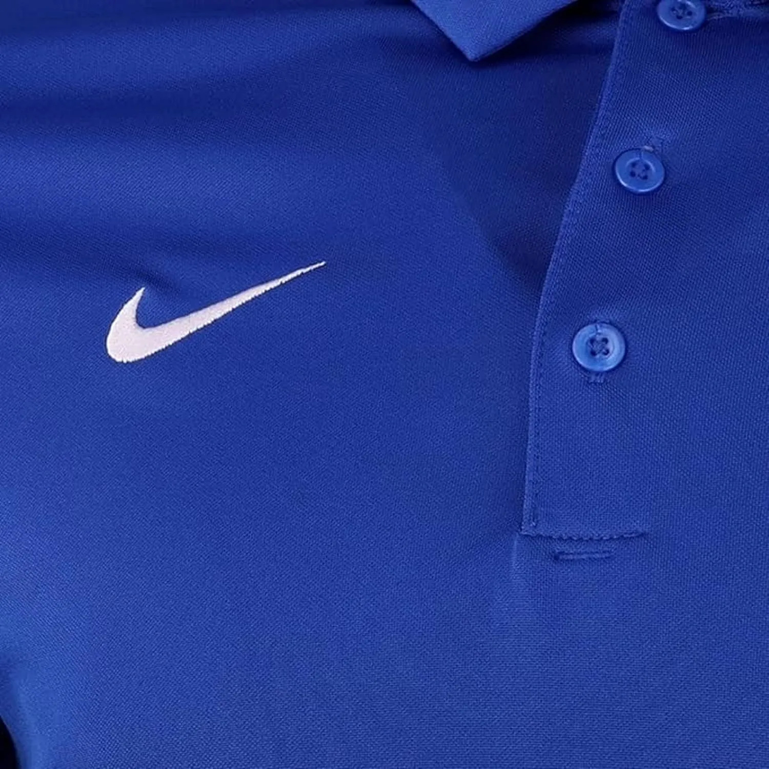 Nike Mens Dri-FIT Short Sleeve Polo Shirt Sky Blue
