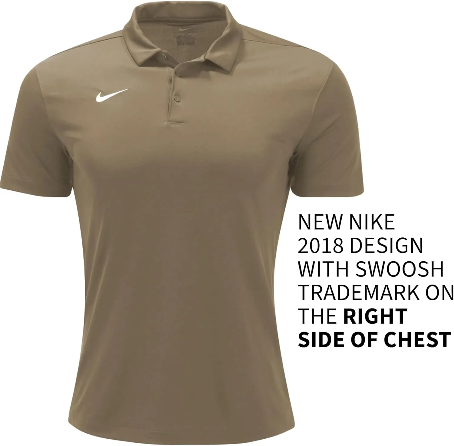 Nike Mens Dri-FIT Short Sleeve Polo Shirt Sky Blue