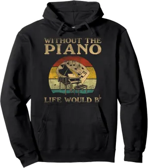 Ohne Piano Would Das Leben Flat Bb Pullover Hoodie