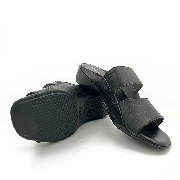 Open Toe Leather Sandal - 0489