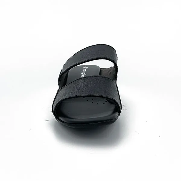 Open Toe Leather Sandal - 0489