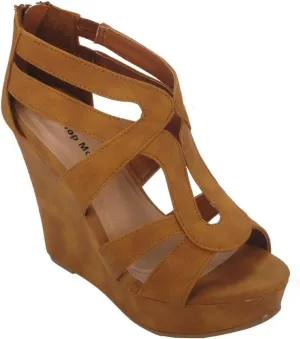 Over The Toe Cross Strap Block Heel Open Toe Dress Sandal