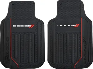 Plasticolor Elite 'Dodge' Automotive Floor Mat Set, (001468R01), Black