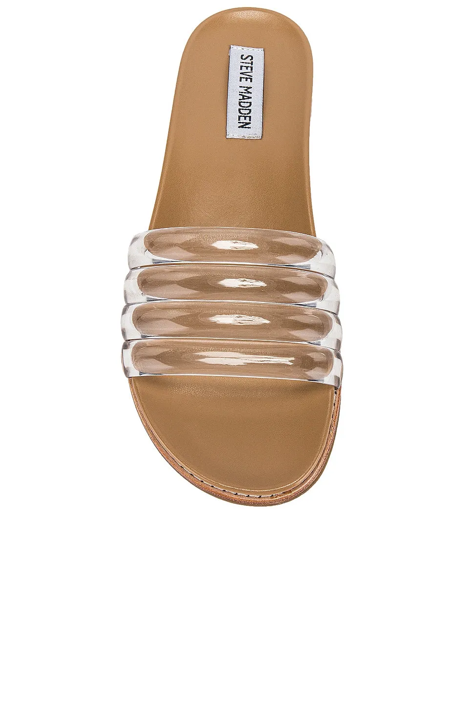 Pool Steve CLEAR Smart-connected Multicolor Slides Massive markdown Drips Women's Sandals PVC Madden