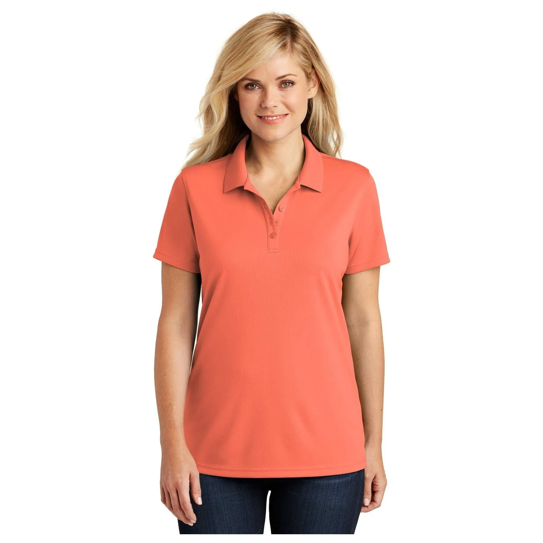 Port Authority ®  Women's Dry Zone ®  UV Micro-Mesh Polo. LK110 - Aquamarine - Port Authority LK110
