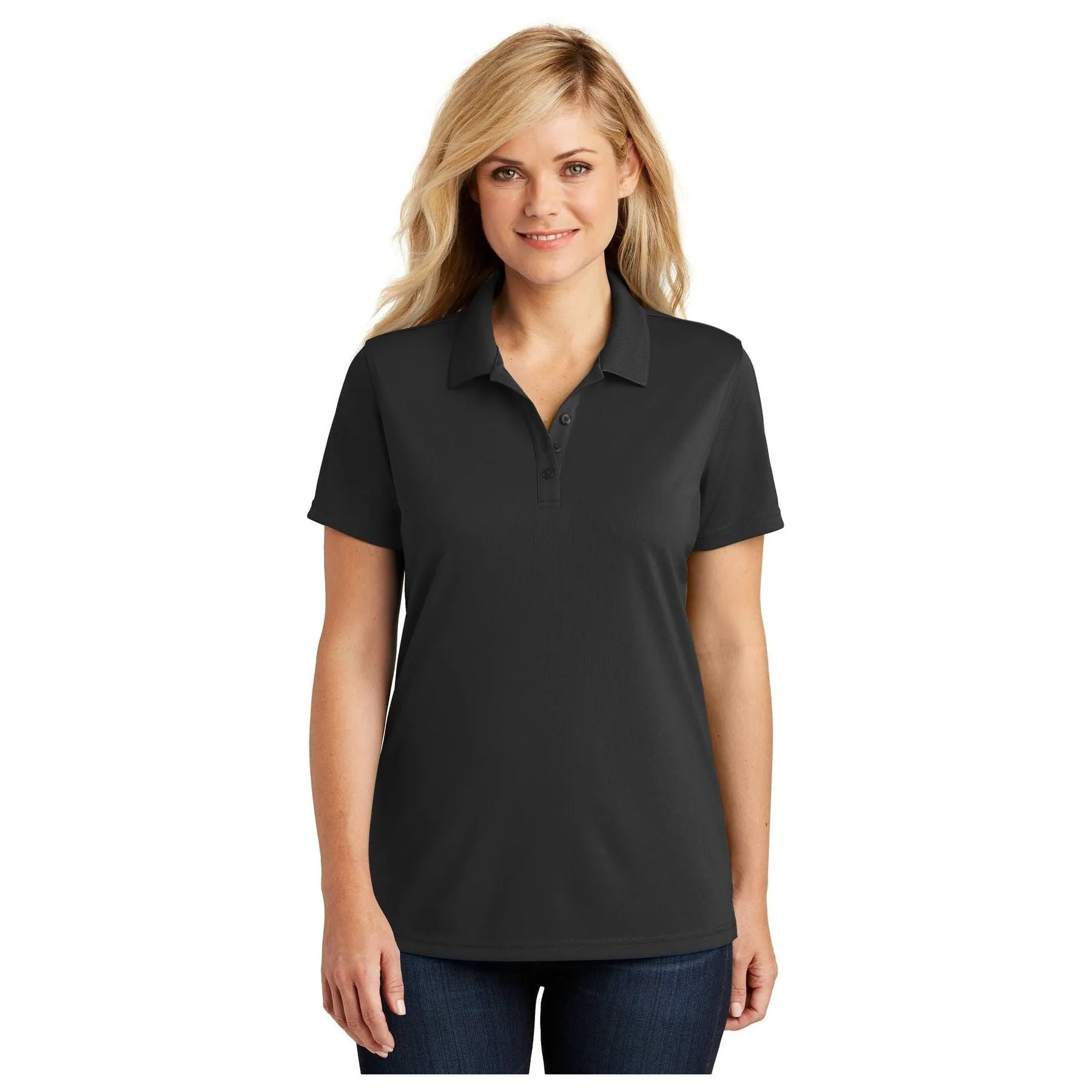 Port Authority ®  Women's Dry Zone ®  UV Micro-Mesh Polo. LK110 - Aquamarine - Port Authority LK110
