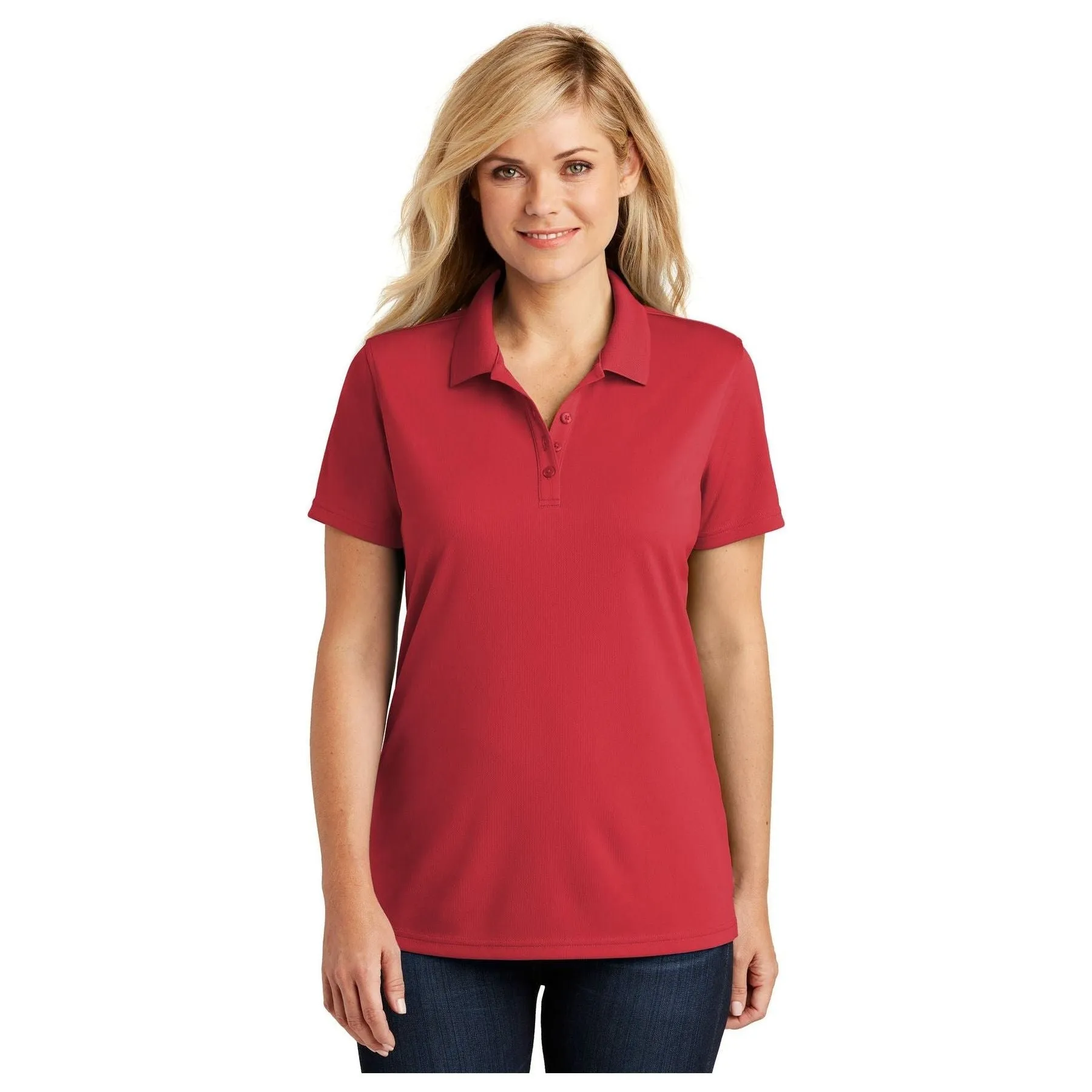 Port Authority ®  Women's Dry Zone ®  UV Micro-Mesh Polo. LK110 - Aquamarine - Port Authority LK110