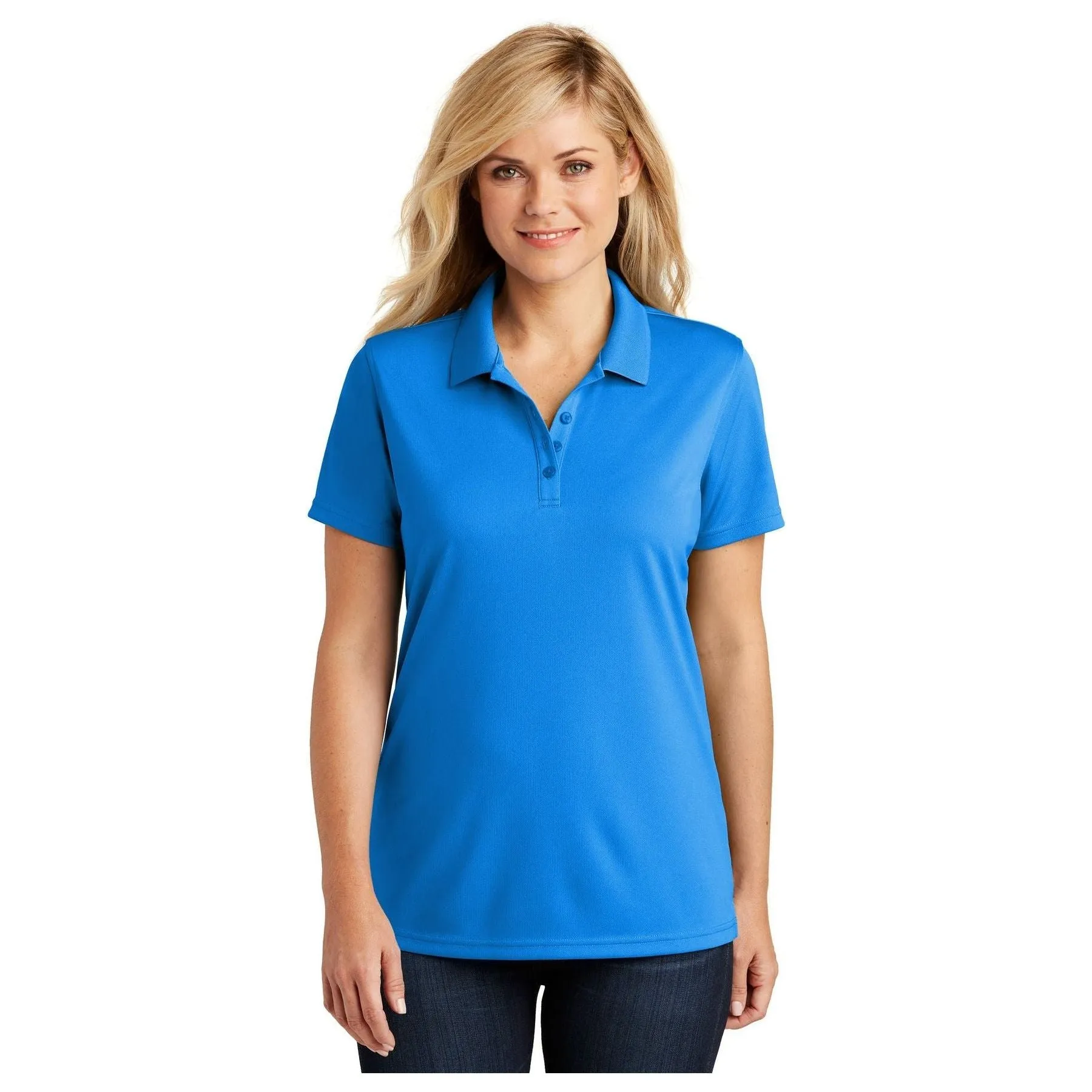 Port Authority ®  Women's Dry Zone ®  UV Micro-Mesh Polo. LK110 - Aquamarine - Port Authority LK110