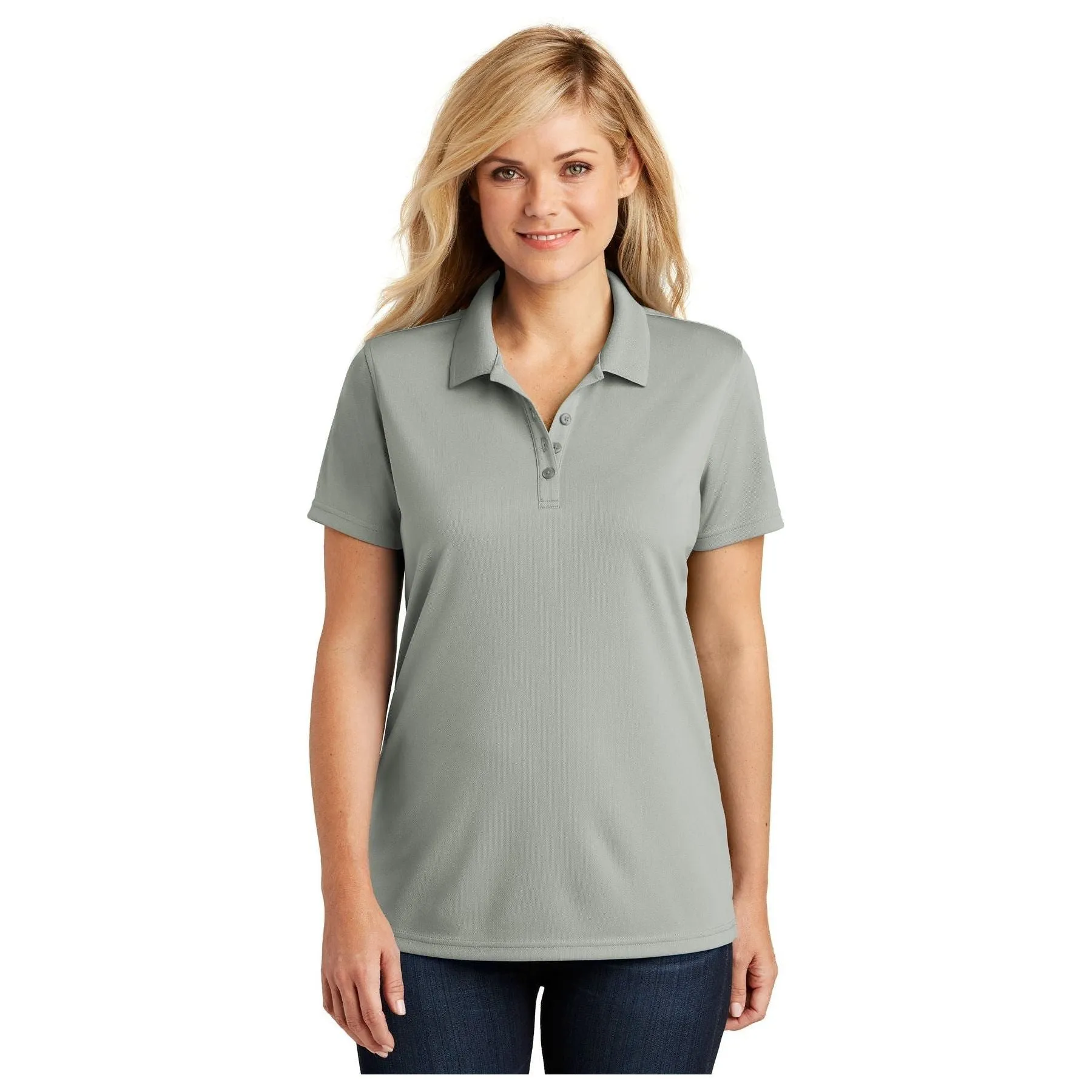 Port Authority ®  Women's Dry Zone ®  UV Micro-Mesh Polo. LK110 - Aquamarine - Port Authority LK110