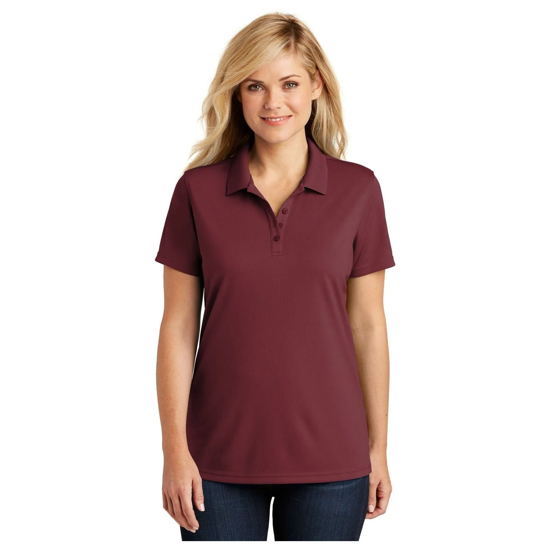 Port Authority ®  Women's Dry Zone ®  UV Micro-Mesh Polo. LK110 - Aquamarine - Port Authority LK110