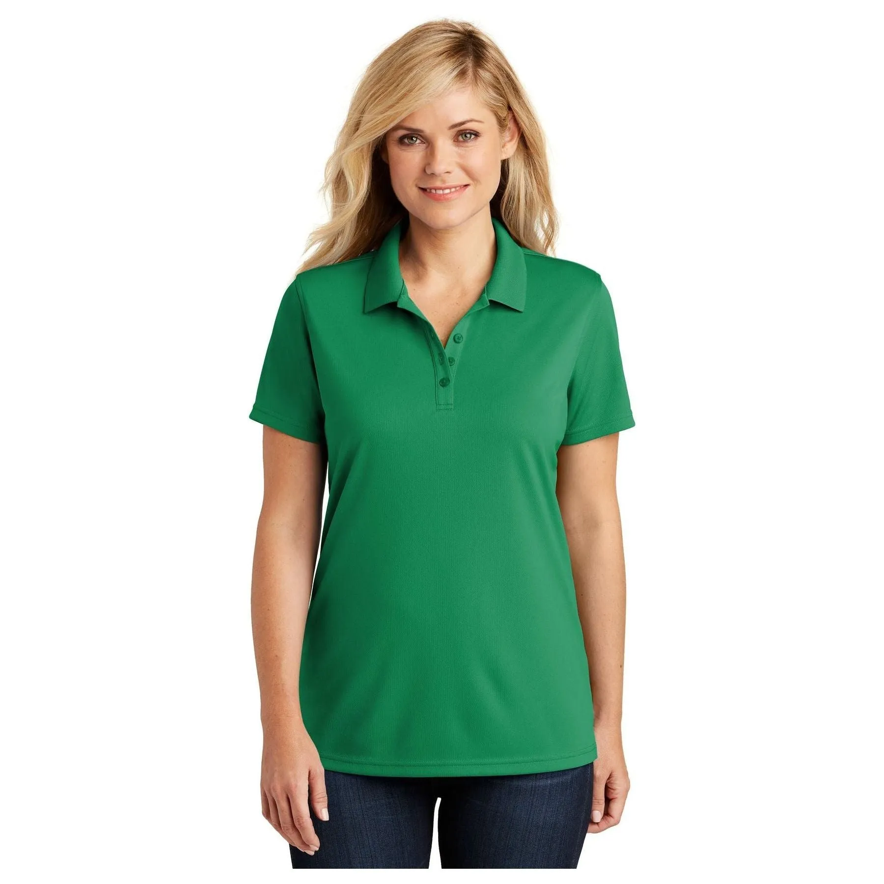 Port Authority ®  Women's Dry Zone ®  UV Micro-Mesh Polo. LK110 - Aquamarine - Port Authority LK110