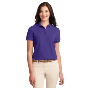 Port Authority ®  Women's Silk Touch™ Polo.  L500 - Purple - Port Authority L500