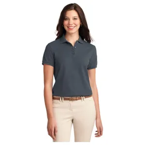 Port Authority ®  Women's Silk Touch™ Polo.  L500 - Steel Grey - Port Authority L500