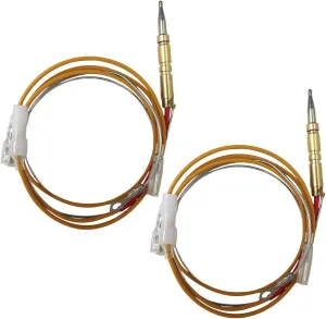 Propane Tank Top Heater Thermocoupler 2304885, F237349 Fit for Mr Heater Fit for Dura Heat Fit for COSTWAY Fit for Remington Fit for ProCom, 2 Set,Vicue New Replacement