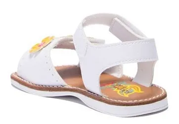 Rachel White Eva Floral Girls Comfort Sandal EVA