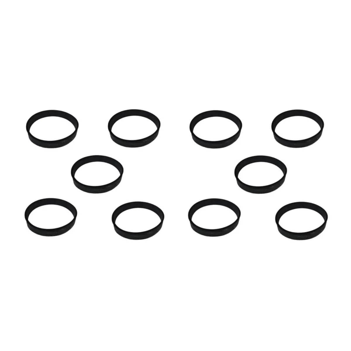Replacement Flat Belt for Filter Queen Majestic Vacuum Power Nozzles Fits for 88 AN96 95x Triple Crown 65th Anniversary 70th Anniversary 112A LE Limited Edition 112B Modes, 10-Pack