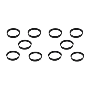 Replacement Flat Belt for Filter Queen Majestic Vacuum Power Nozzles Fits for 88 AN96 95x Triple Crown 65th Anniversary 70th Anniversary 112A LE Limited Edition 112B Modes, 10-Pack