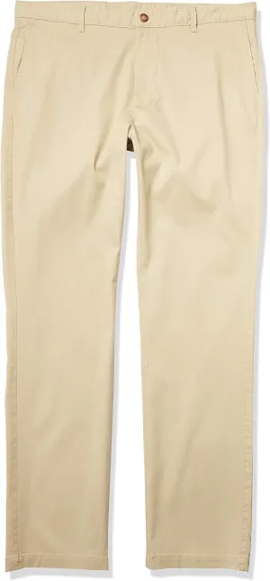 Reyn Spooner Men's Cotton Tailored Fit Flat Front Chino Pant