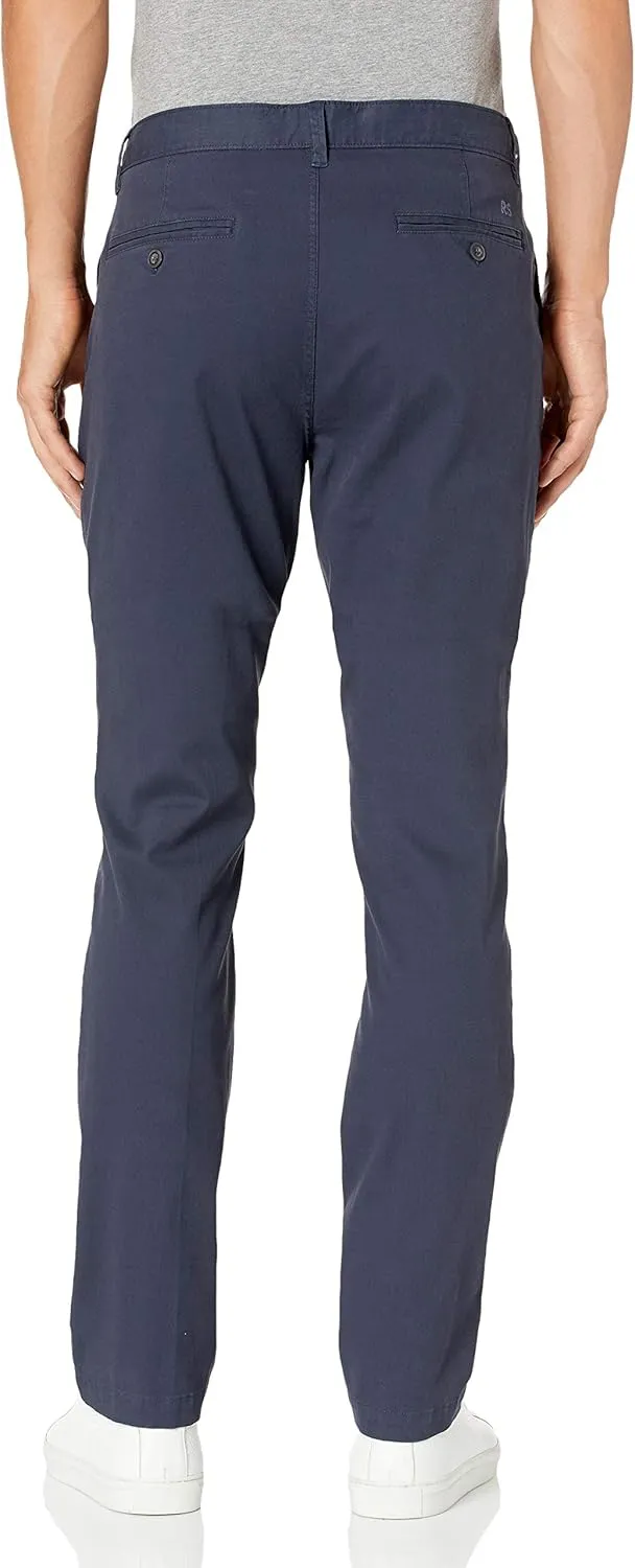 Reyn Spooner Men's Cotton Tailored Fit Flat Front Chino Pant