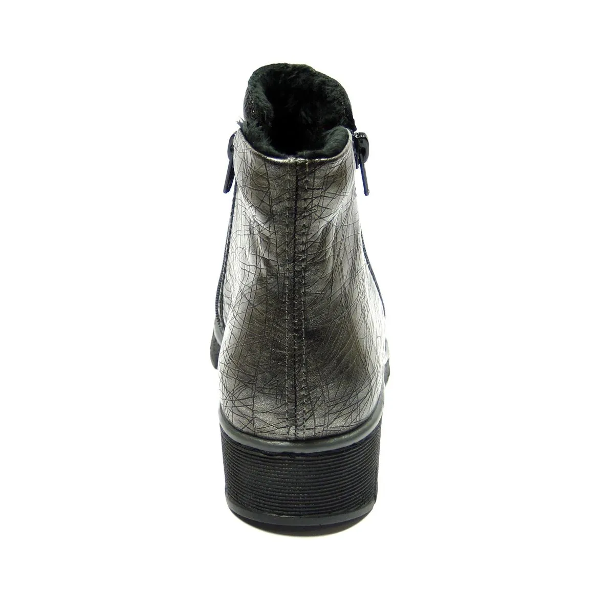 Rieker 73781 Black Zip Boots