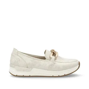 Rieker Ladies Low Wedge Loafer 58944-61