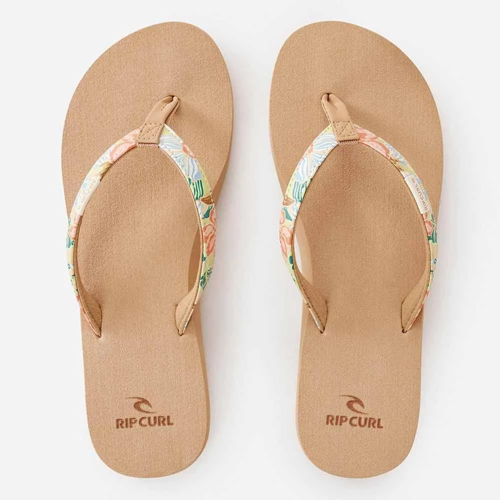 Rip Curl Womens Freedom Bloom Open Toe Flip Flops