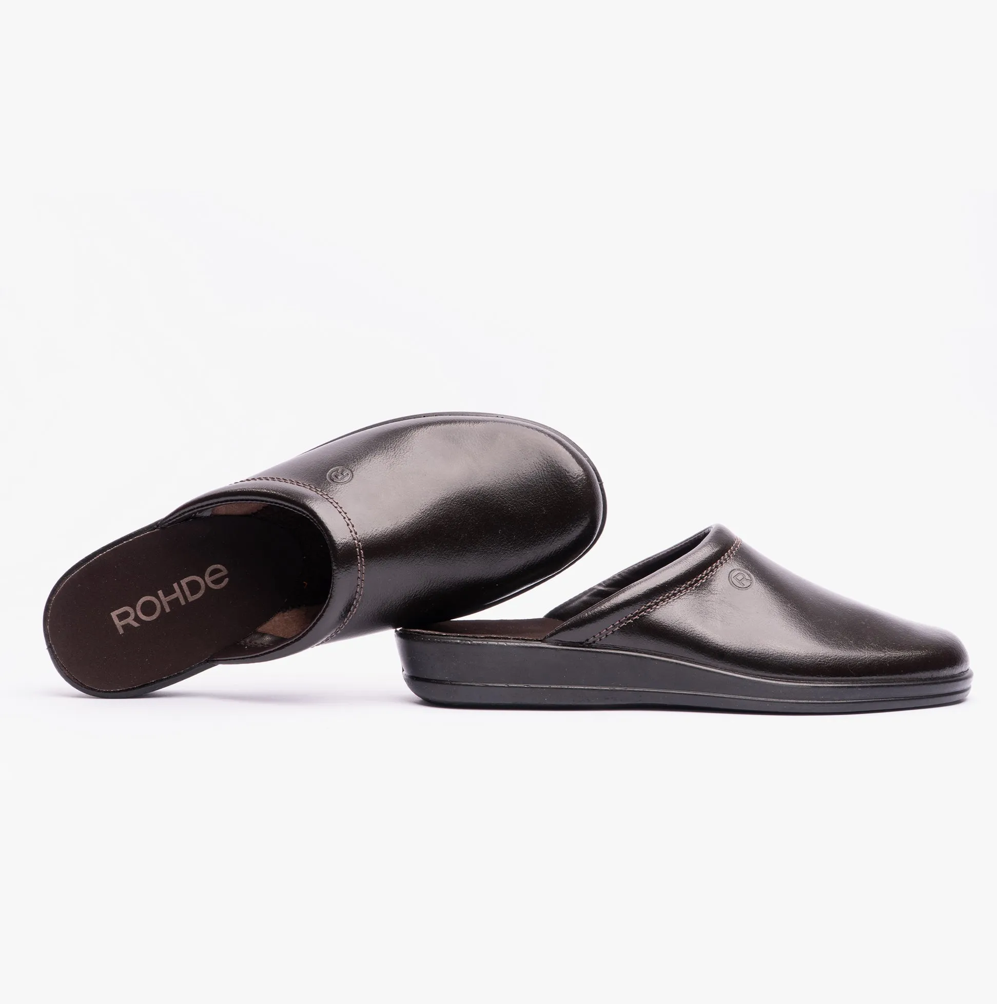 Rohde 1550-72 Mens Slippers Mocca