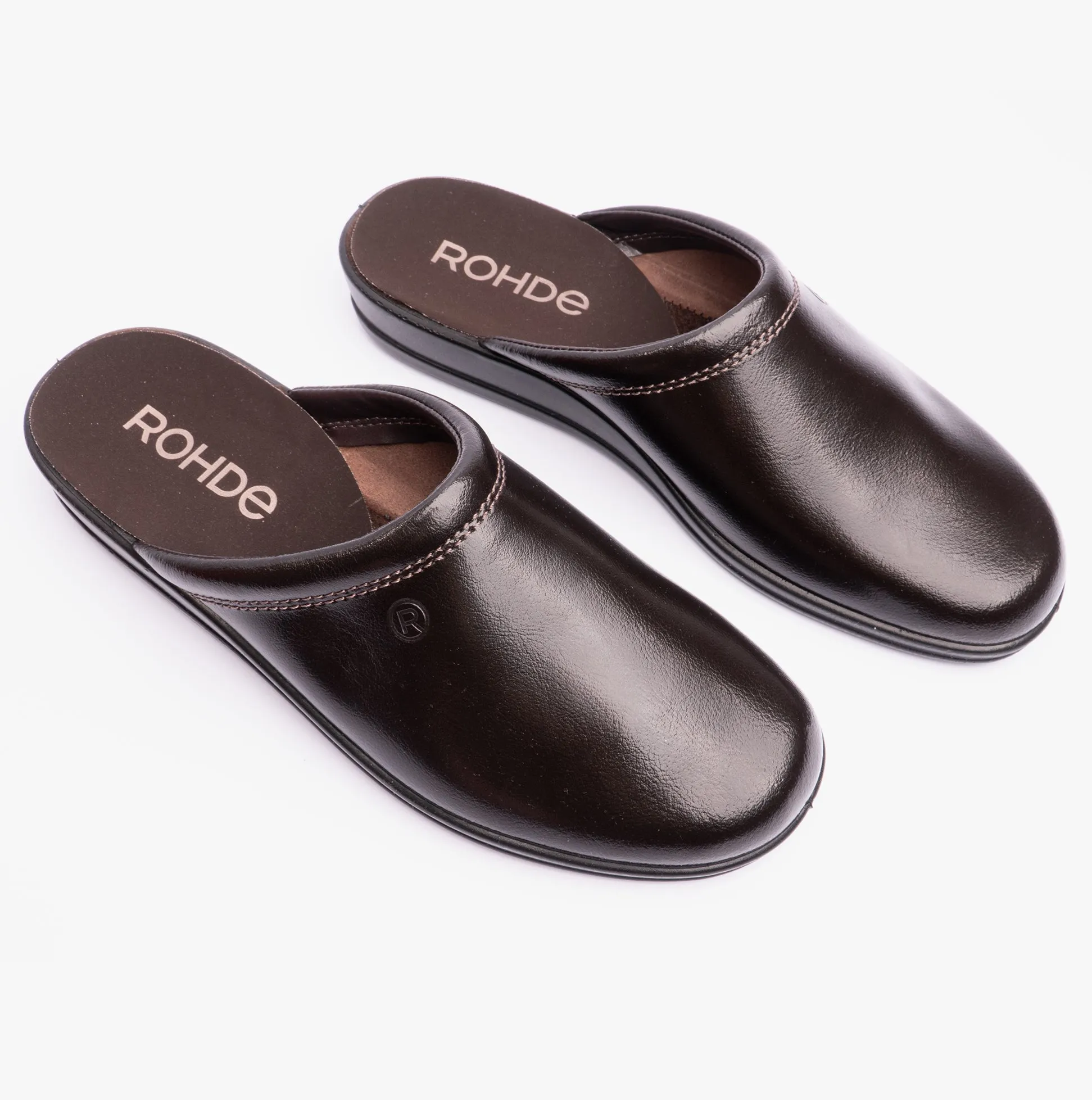 Rohde 1550-72 Mens Slippers Mocca