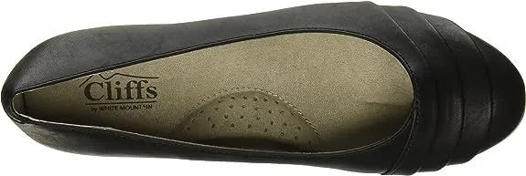 Rounded Cliffs Fashion Mountain Top-tier Toe Clara Ballet On Slip by Well-loved Ballet White Flats