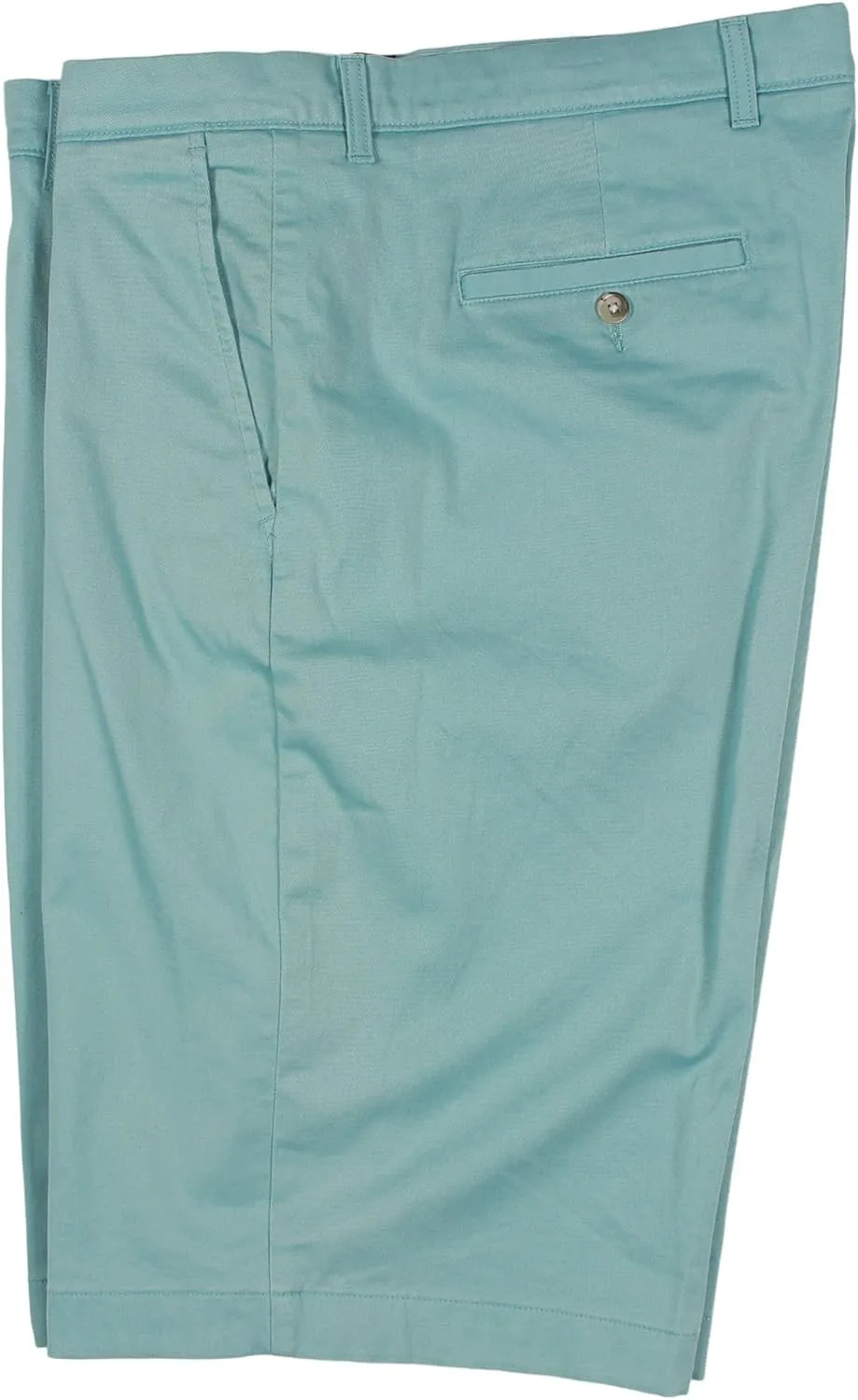 Roundtree & Yorke Men's Big and Tall Cotton Stretch Washed Chino Flat Front Shorts, 9" or 11" Inseam