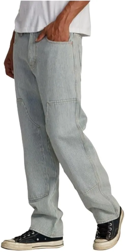 RVCA Men's Relaxed Fit Denim Jeans