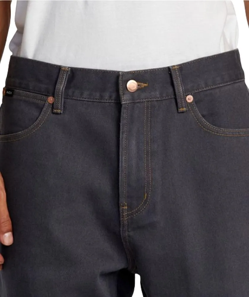 RVCA Men's Relaxed Fit Denim Jeans