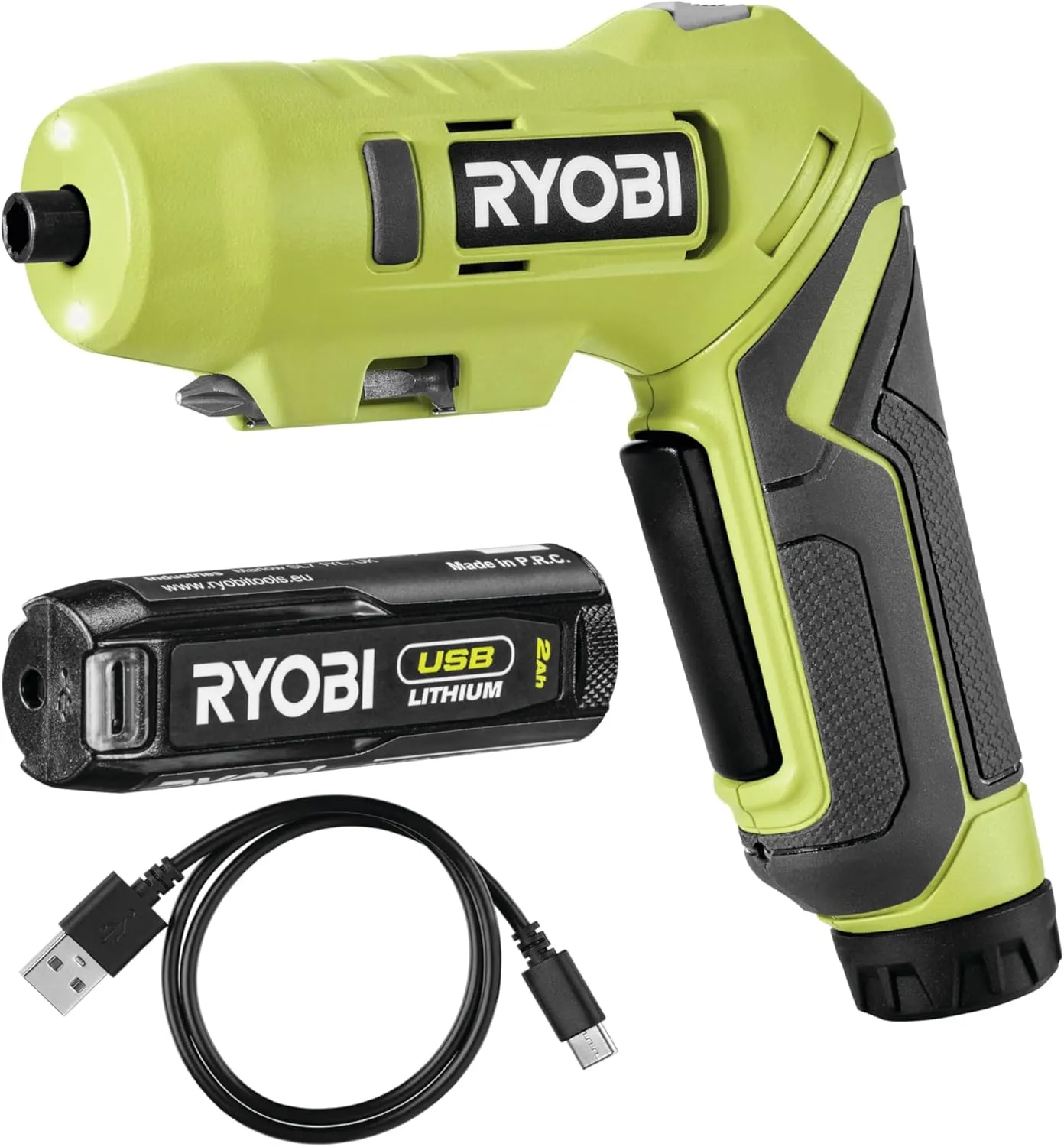 Ryobi ONE  Cordless Screwdriver with Swivel Handle 4V (1x 2.0Ah)
