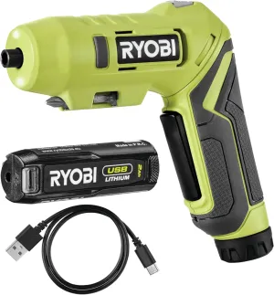 Ryobi ONE  Cordless Screwdriver with Swivel Handle 4V (1x 2.0Ah)
