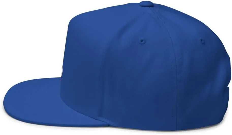 Silly Goose Hat (Embroidered Flat Bill Snapback Cap) Funny Cartoon Goose Hats