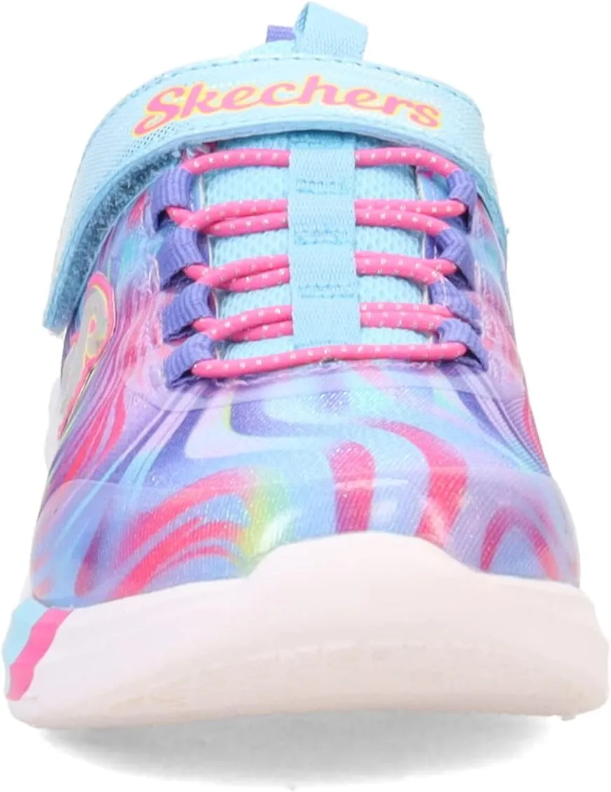 Skechers Girls' Dreamy Lites Swirly Sweets Sneaker