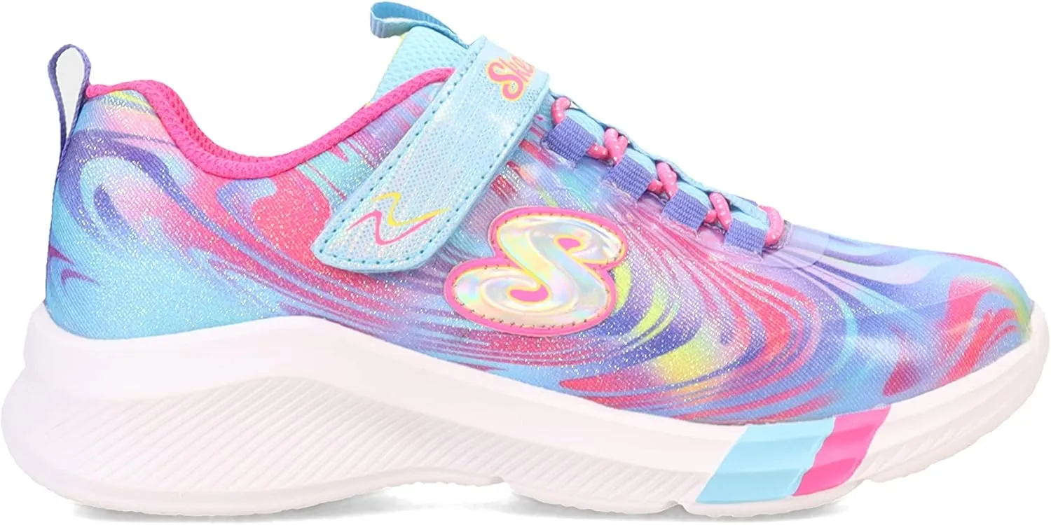 Skechers Girls' Dreamy Lites Swirly Sweets Sneaker