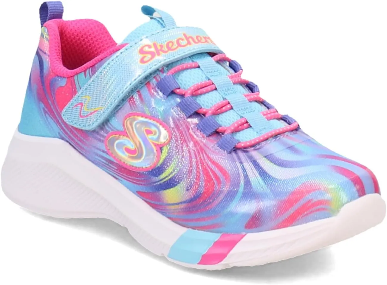 Skechers Girls' Dreamy Lites Swirly Sweets Sneaker