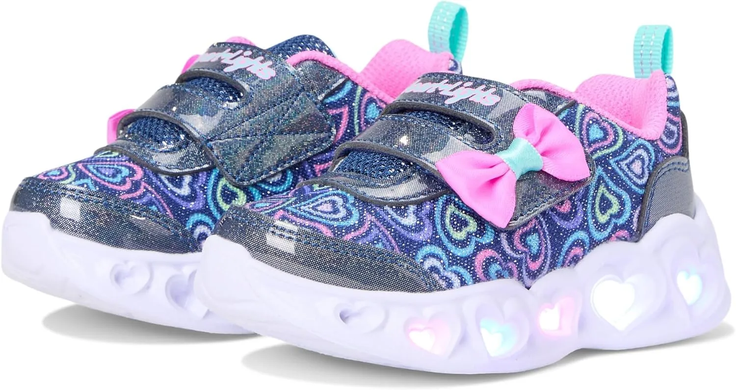 Skechers Girl's Heart Lights-Boogie Land Sneaker