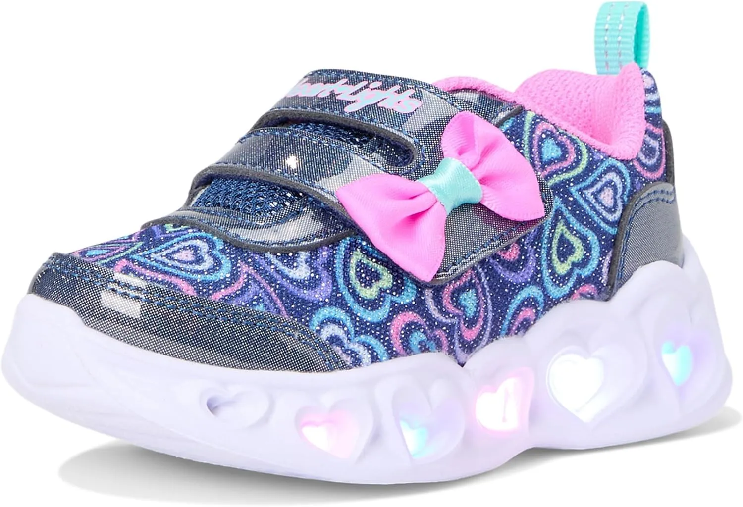 Skechers Girl's Heart Lights-Boogie Land Sneaker