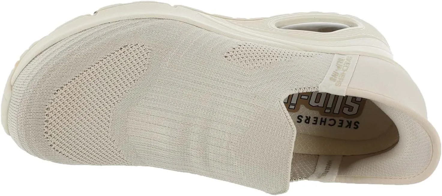 Skechers Women's Uno Wedge-Kickin' Knit Hands Free Slip-ins Sneaker