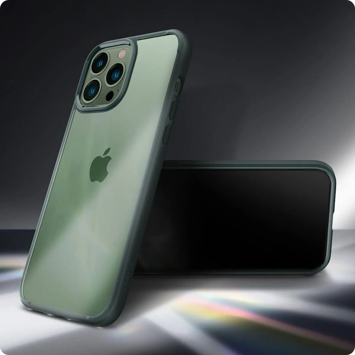Spigen Ultra Hybrid Designed for iPhone 13 Pro Case (2021) - Midnight Green